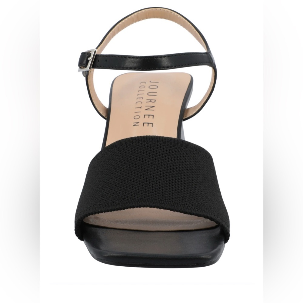 Journee Collection Black Women's Sandals